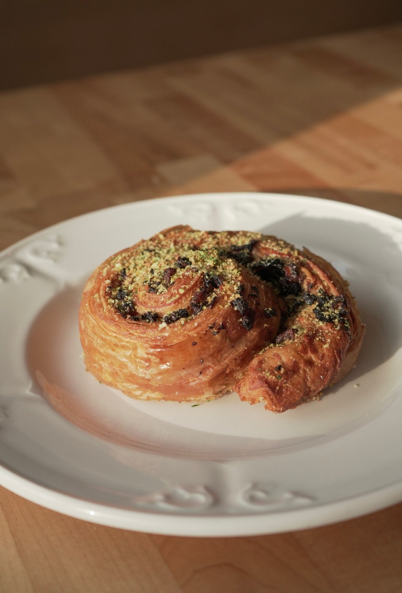Shiitake, Potato & Parm Scroll