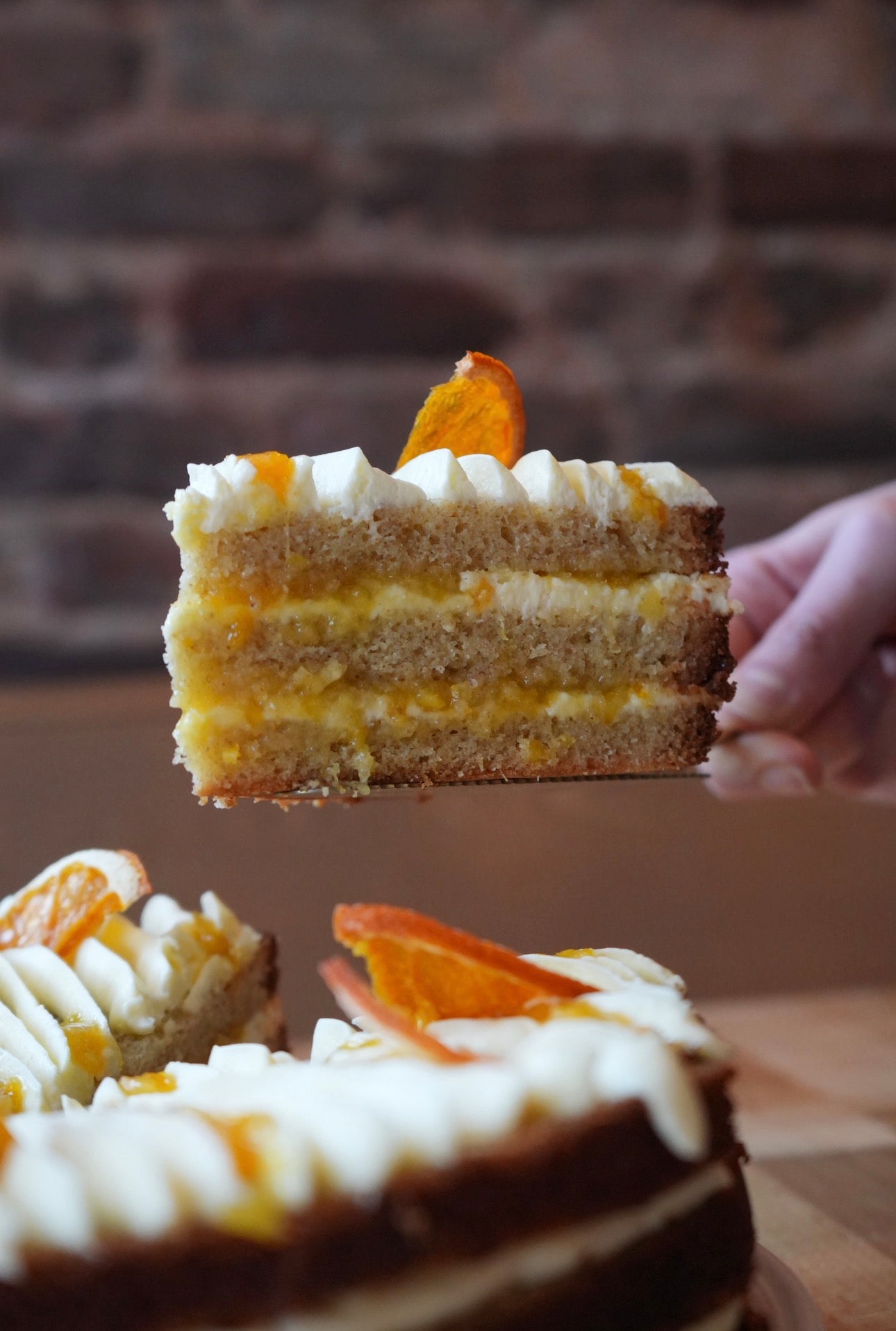 Orange, Olive Oil Mascarpone Cake