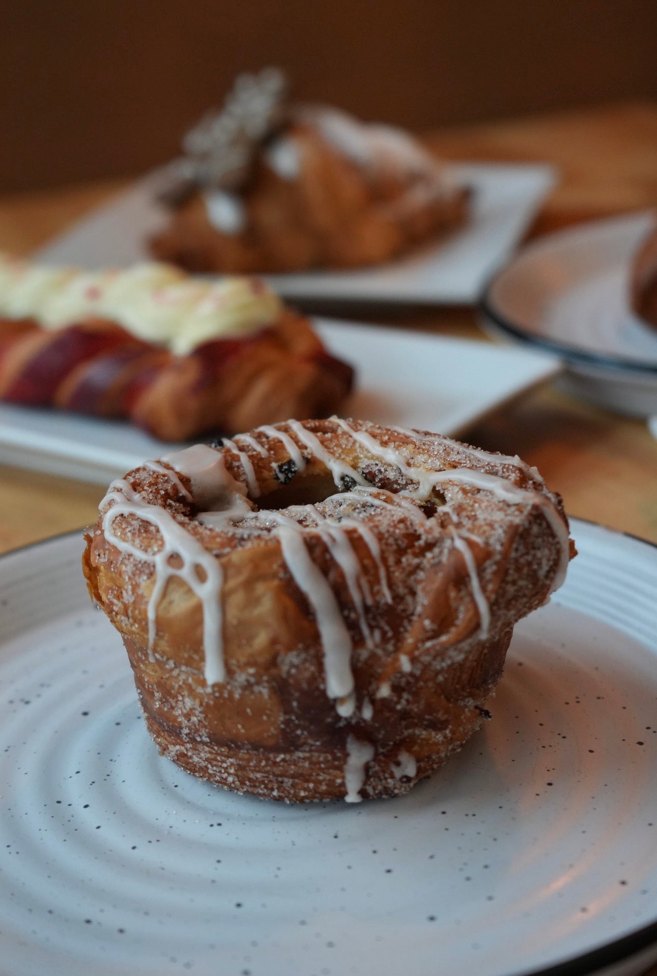 Christmas Cake Morning Bun