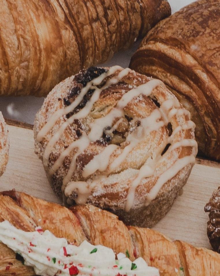 Christmas Cake Morning Bun