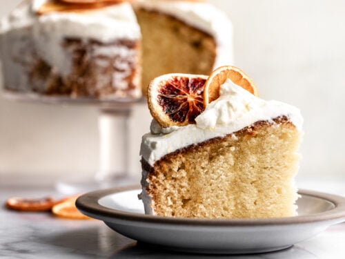 Orange, Olive Oil Mascarpone Cake