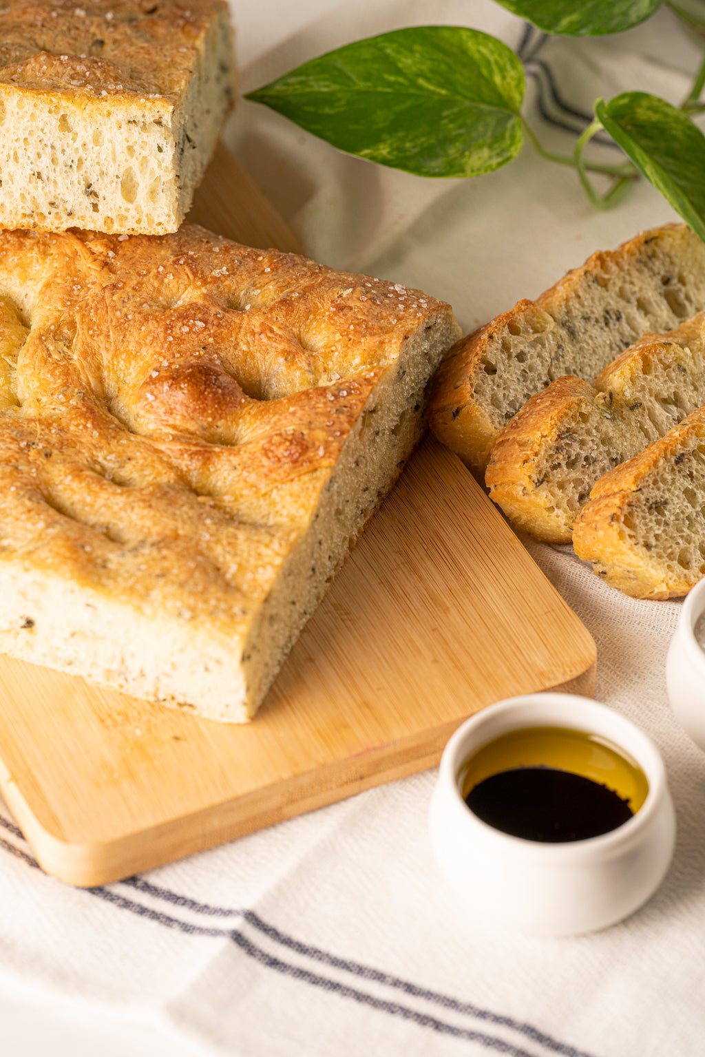 Rosemary Preserved Lemon Focaccia