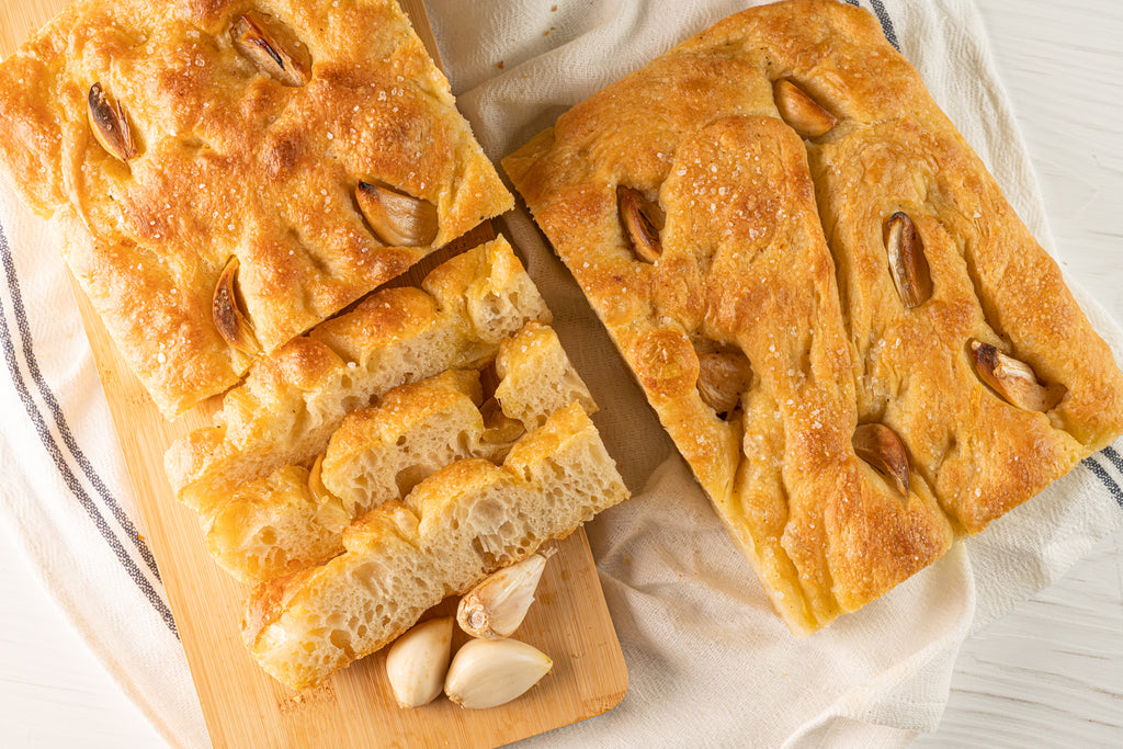 Roasted Garlic Focaccia