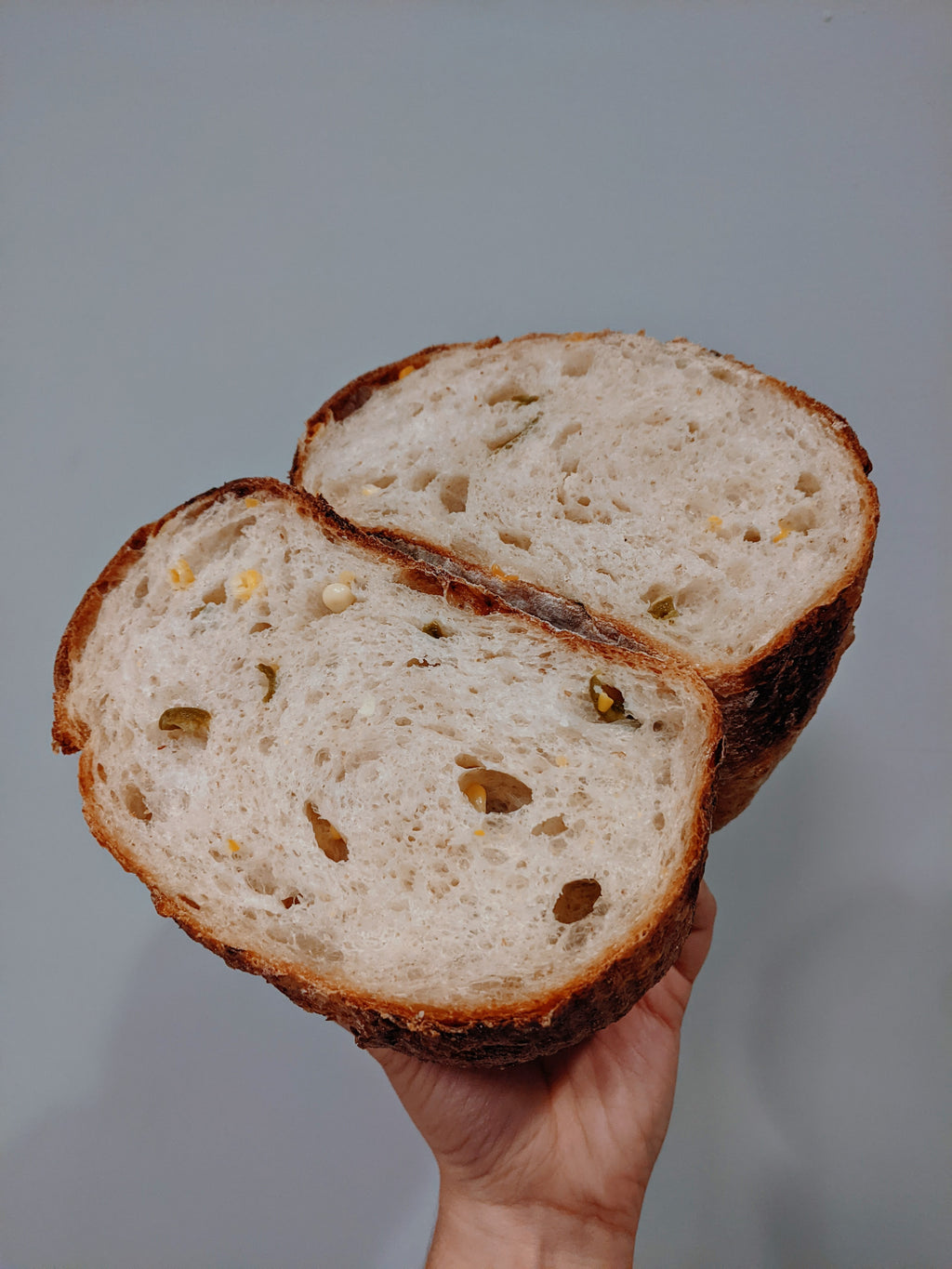 Jalapeño Corn Sourdough