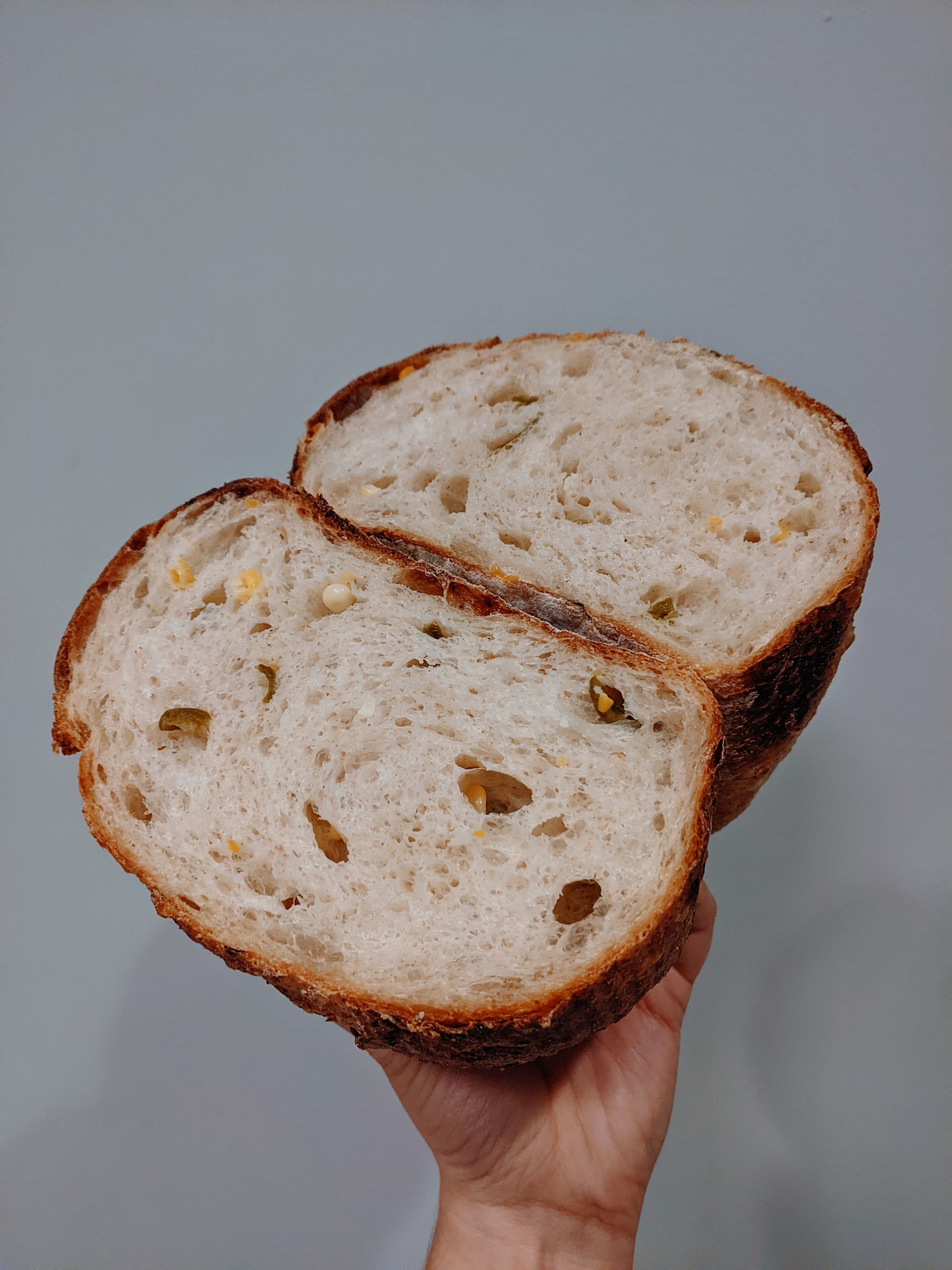 Jalapeño Corn Sourdough